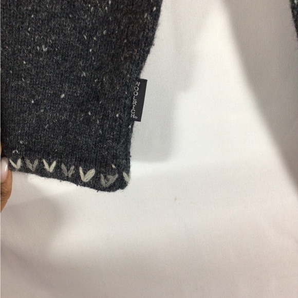 WooLRich  ladies women’s medium onyx heather pullover quarter pullover sweater - Picture 9 of 10